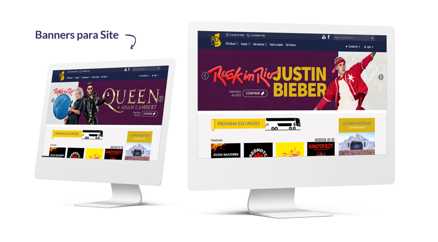 Banners para Site RD Cultural