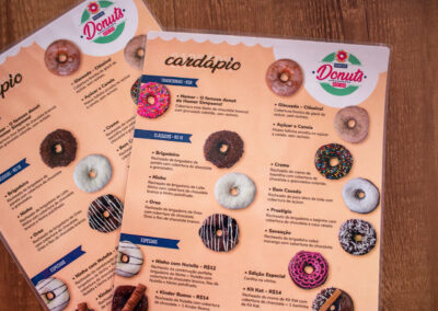 Cardápio Mundo dos Donuts