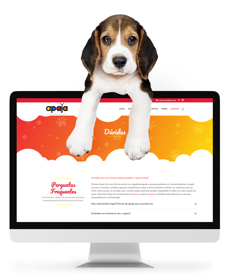 Desenvolvimento de Site Pet Ong